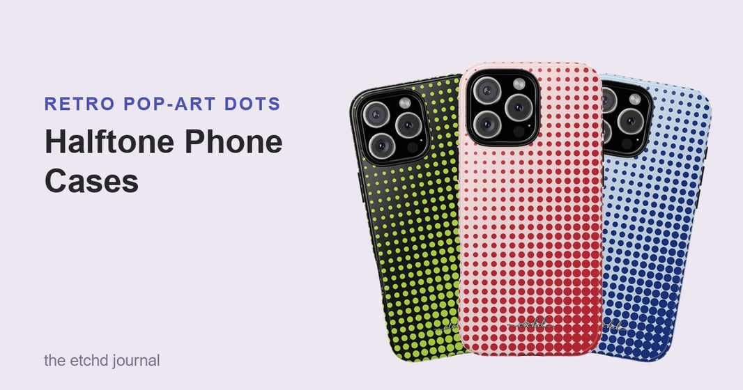 Halftone Phone Cases by etchd