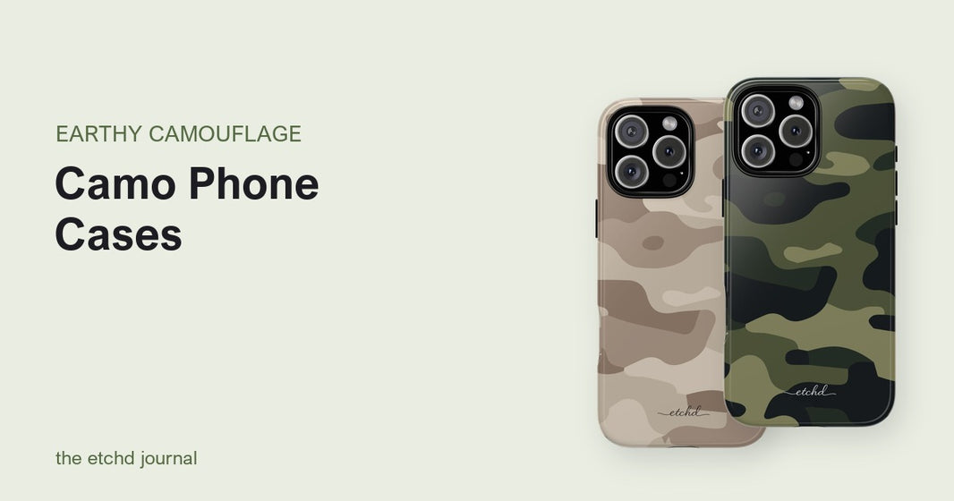 Camo Phone Cases by etchd