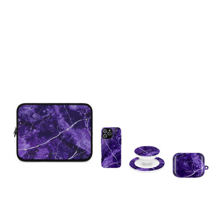 Amethyst matching set by etchd