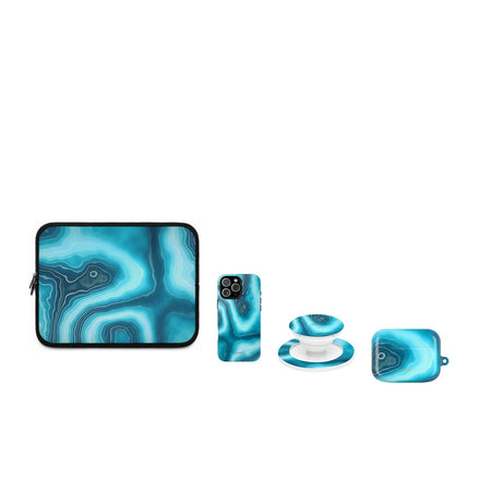 Aquamarine matching set by etchd