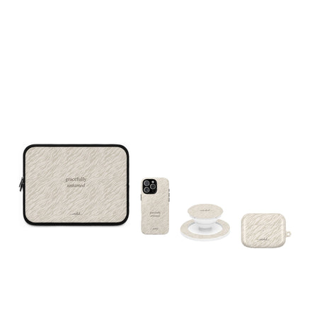 Beige Zebra matching set by etchd