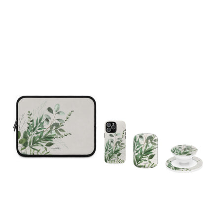 Botanical Leaf matching set by etchd