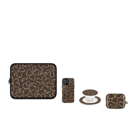 Butter & Brown Floral matching set by etchd