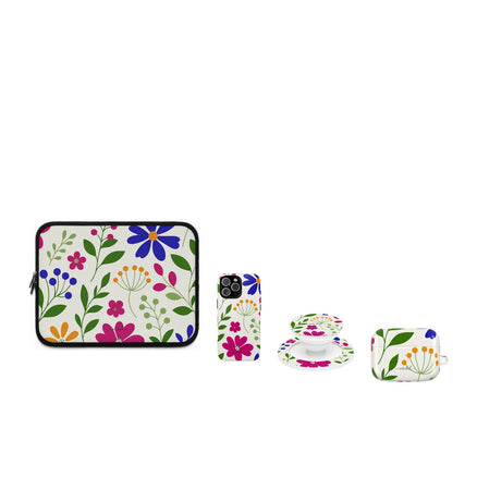 Funky Floral matching set by etchd