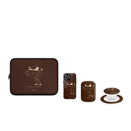 Gentlemen Espresso matching set by etchd
