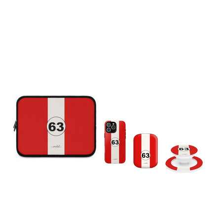Monza Red matching set by etchd