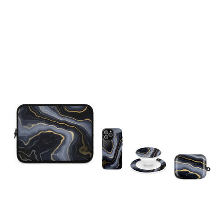Obsidian Gold matching set by etchd