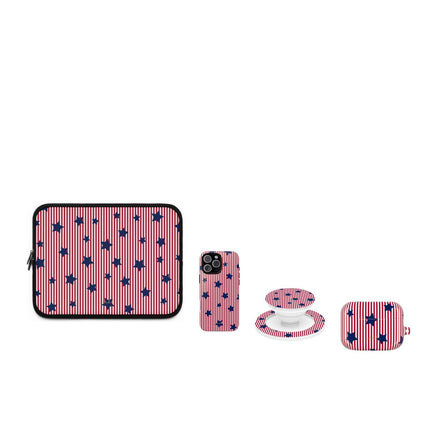 Red Stripes & Blue Stars matching set by etchd