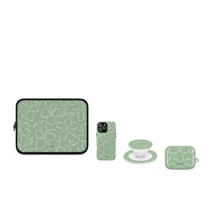 Sage & Cream Floral matching set by etchd