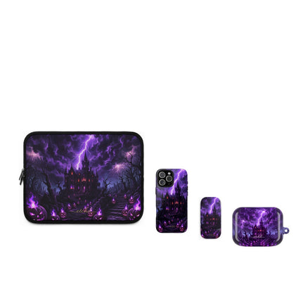 Violet Haunt matching set by etchd