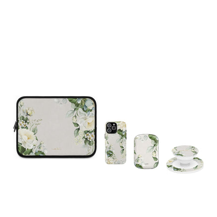 White Roses matching set by etchd