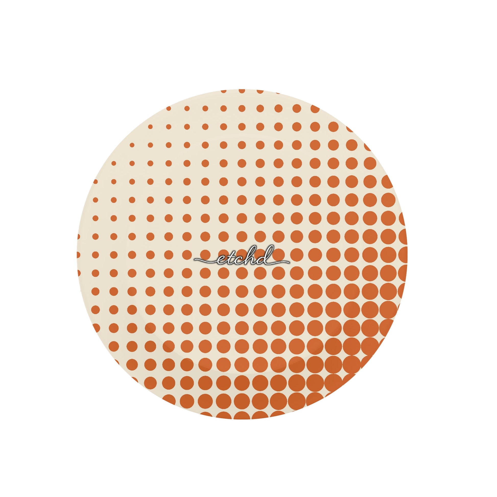 Tangerine Halftone Phone Grip And Stand by etchd, view 2