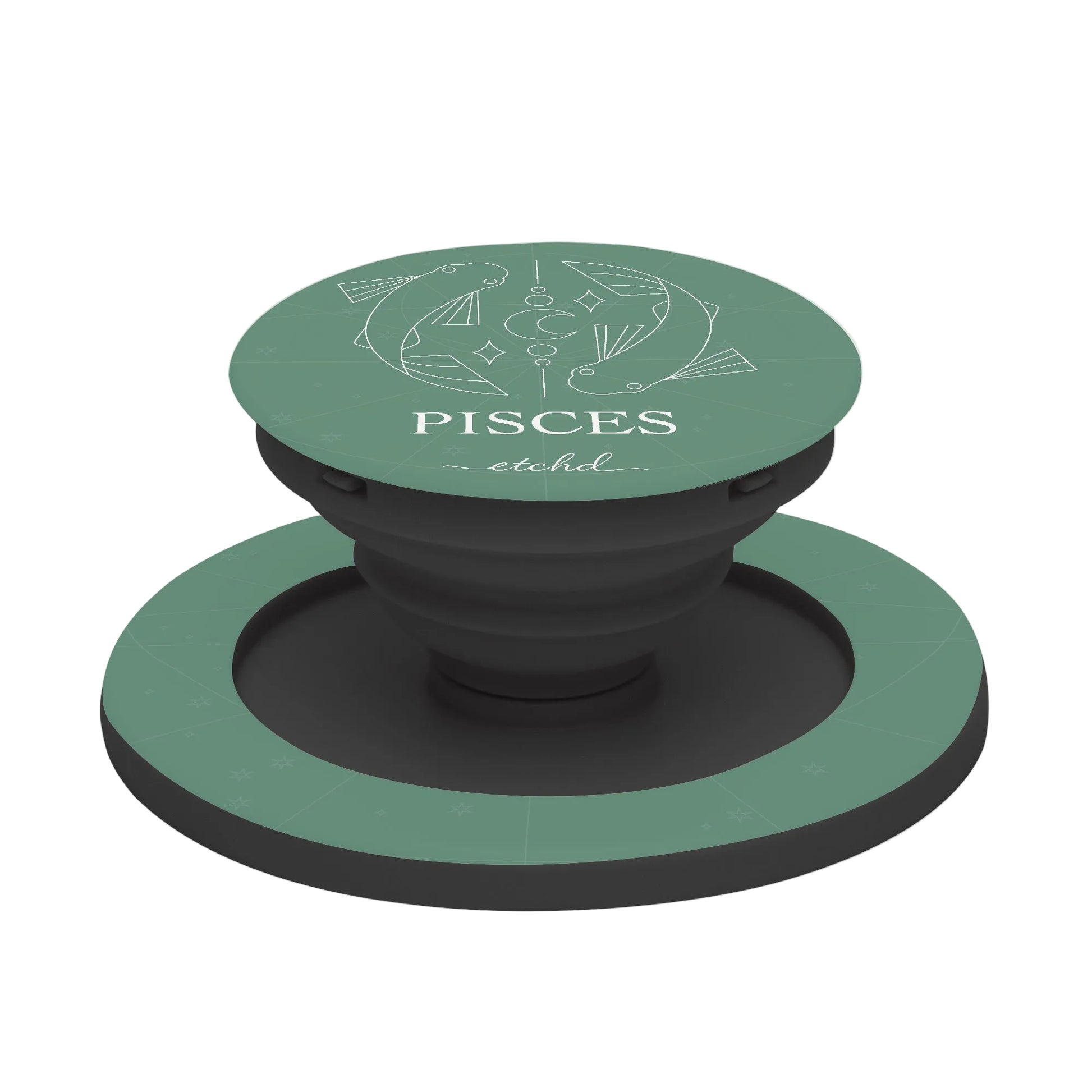 Pisces Phone Grip And Stand by etchd, view 6