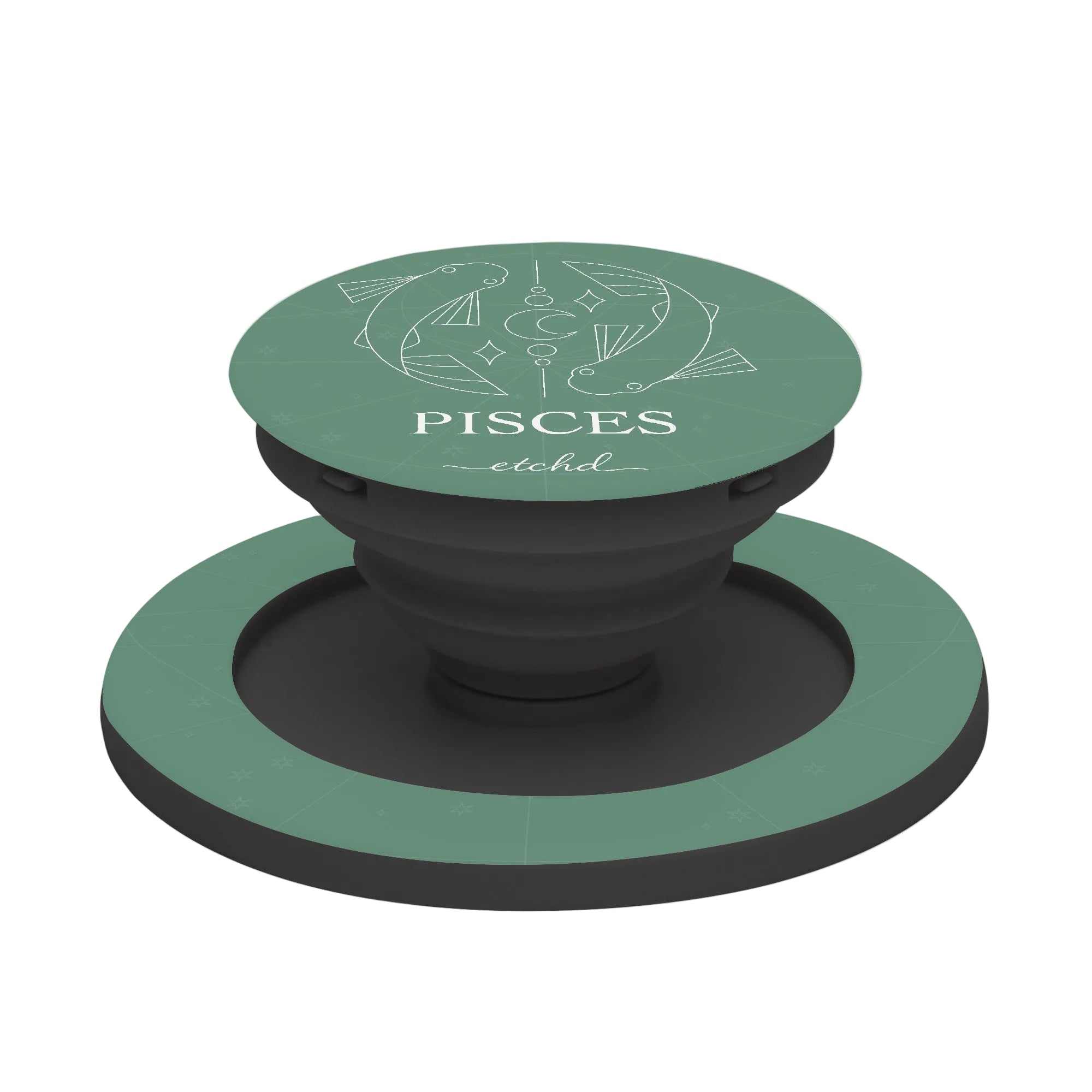 Pisces Phone Grip And Stand by etchd, view 6