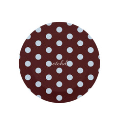 Cherry & Blue Polka Dot Phone Grip And Stand by etchd, view 2