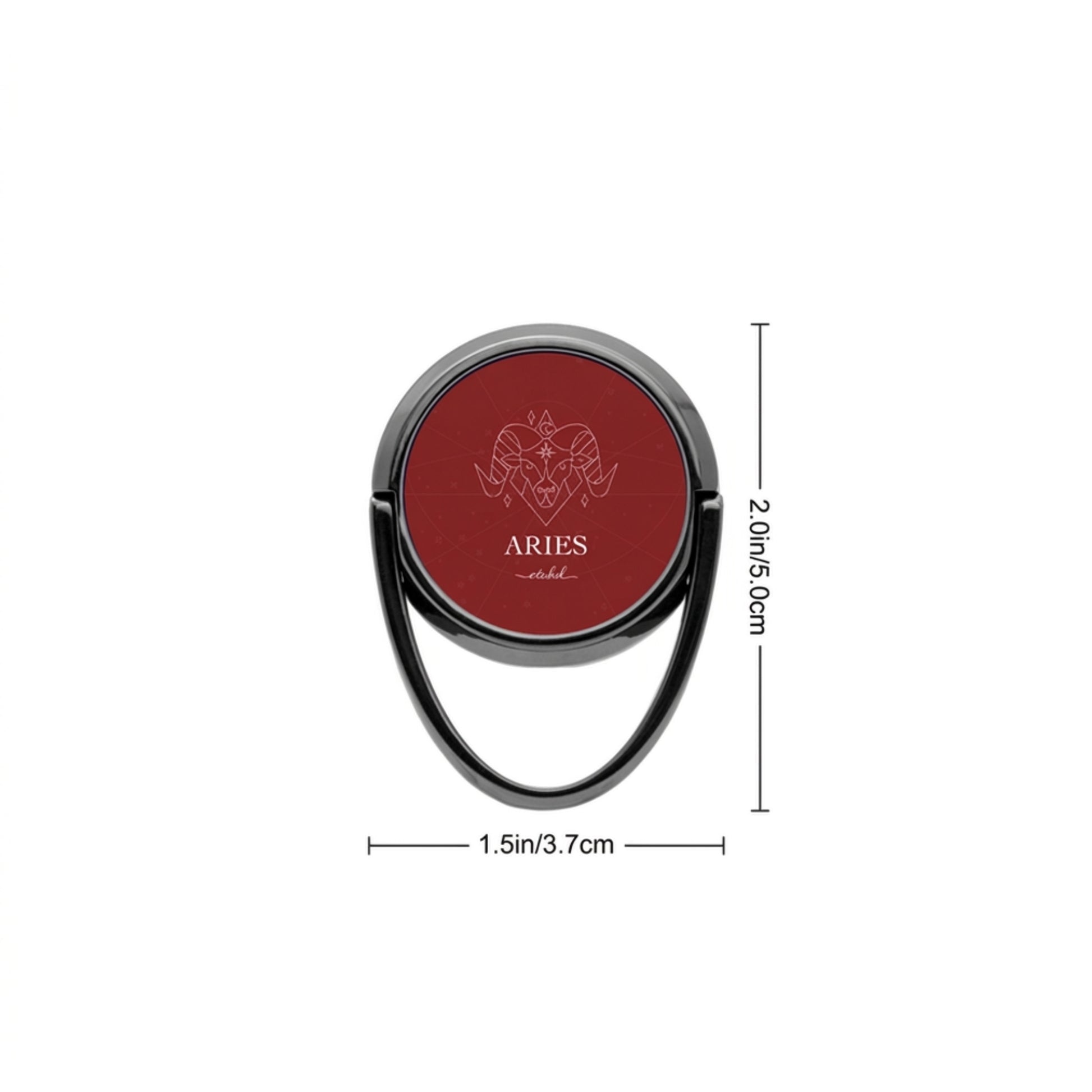 Aries Phone Ring Holder by etchd, view 3