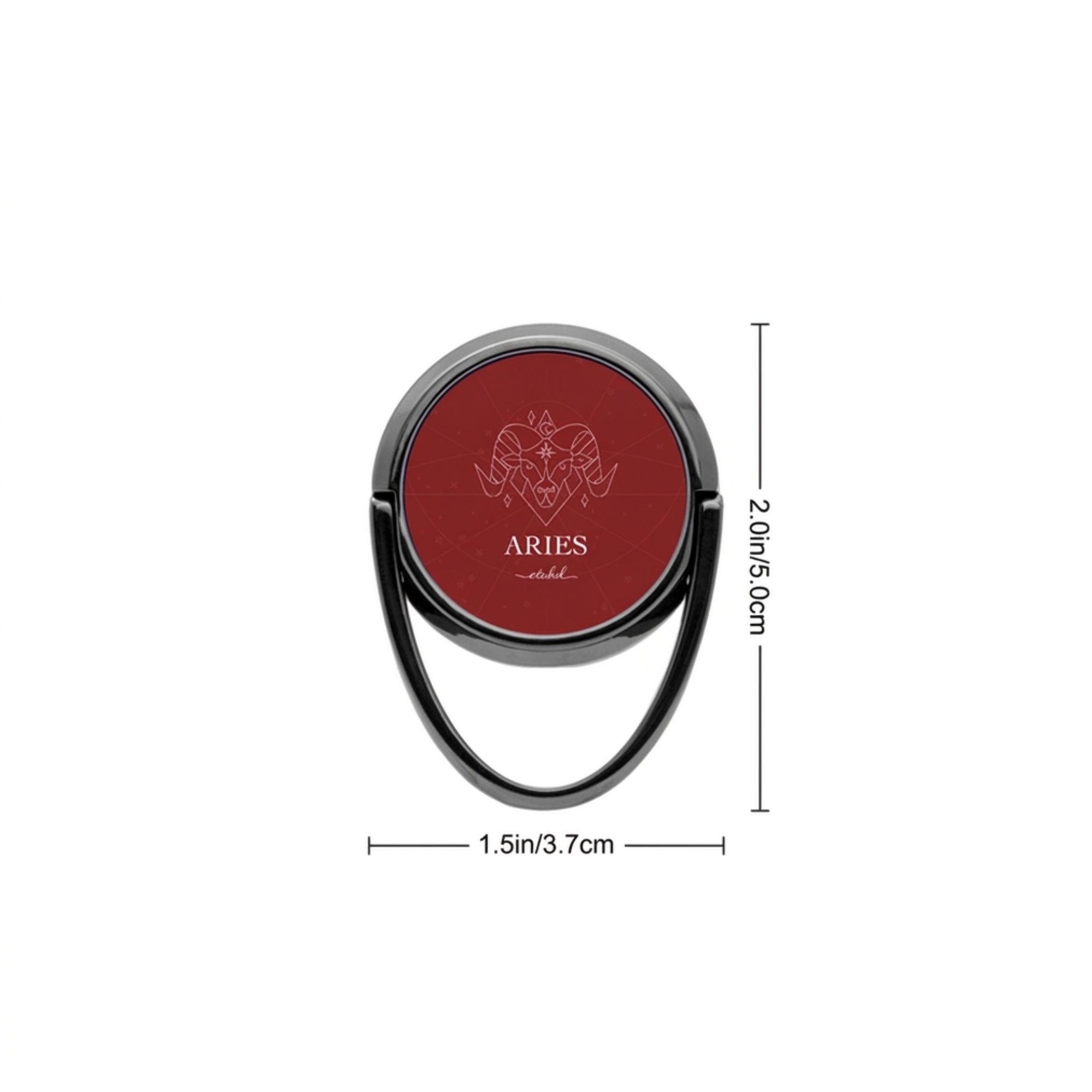 Aries Phone Ring Holder by etchd, view 3