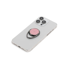 Cream & Blush Polka Dot Phone Ring Holder by etchd, view 6