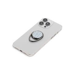 Plum And Blue Polka Dot Phone Ring Holder by etchd, view 6