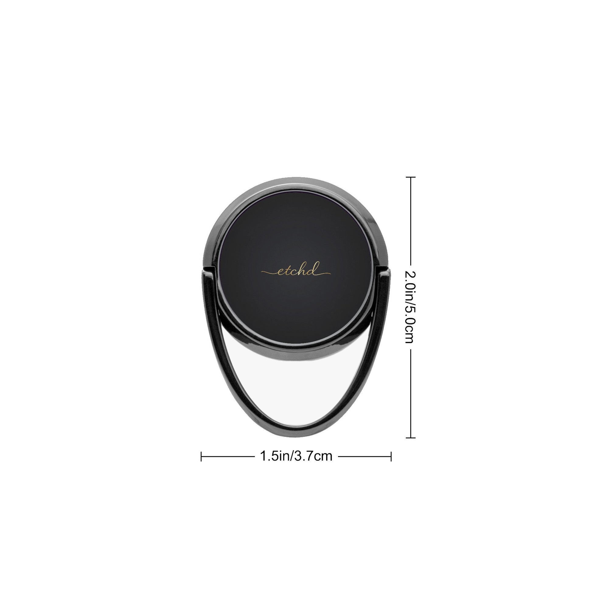Etchd Signature Black Phone Ring Holder by etchd, view 3