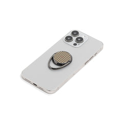 Butter & Brown Gingham Phone Ring Holder by etchd, view 6