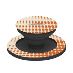 Tangerine Halftone Phone Grip And Stand by etchd, view 6