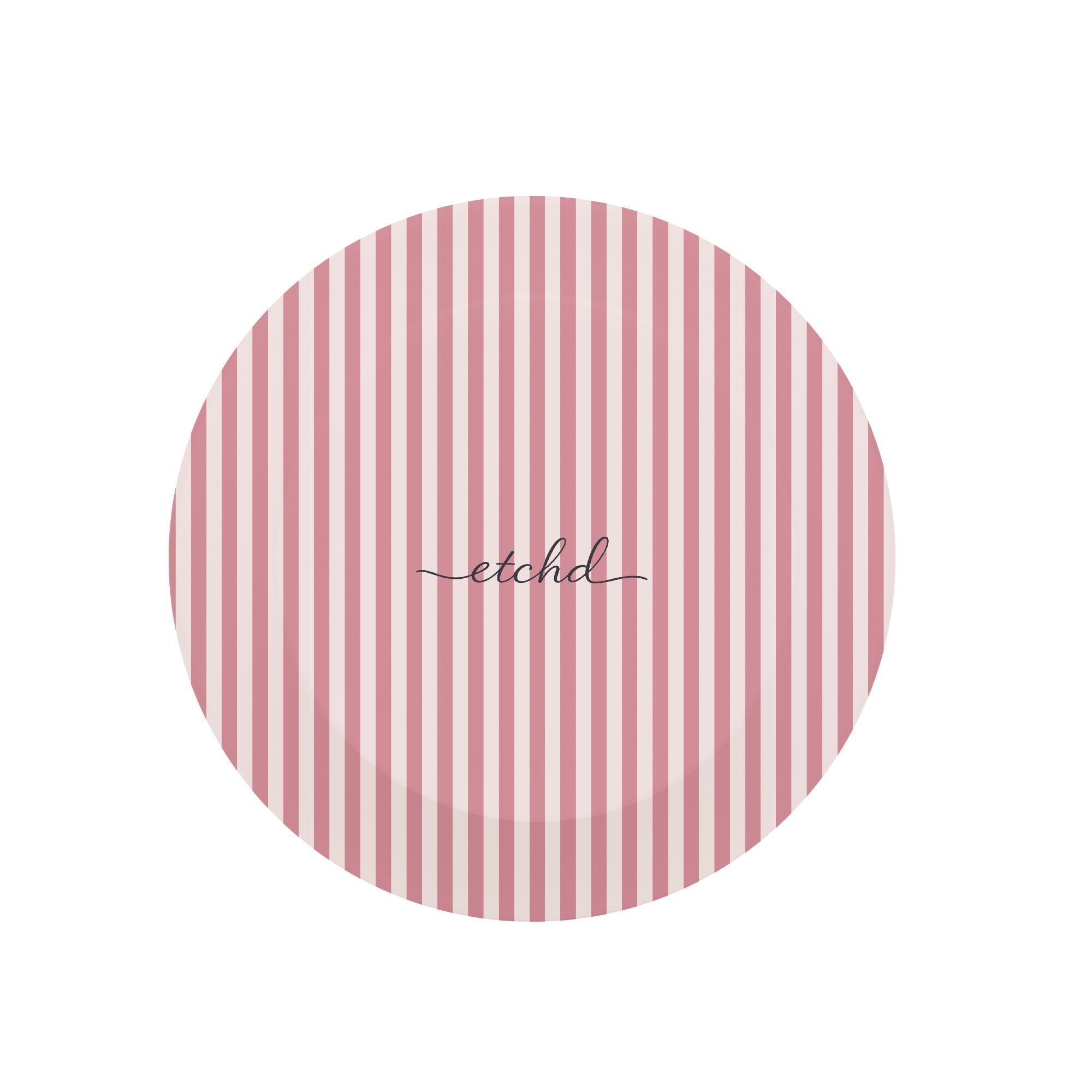 Blush & Cream Striped Phone Grip And Stand by etchd, view 2