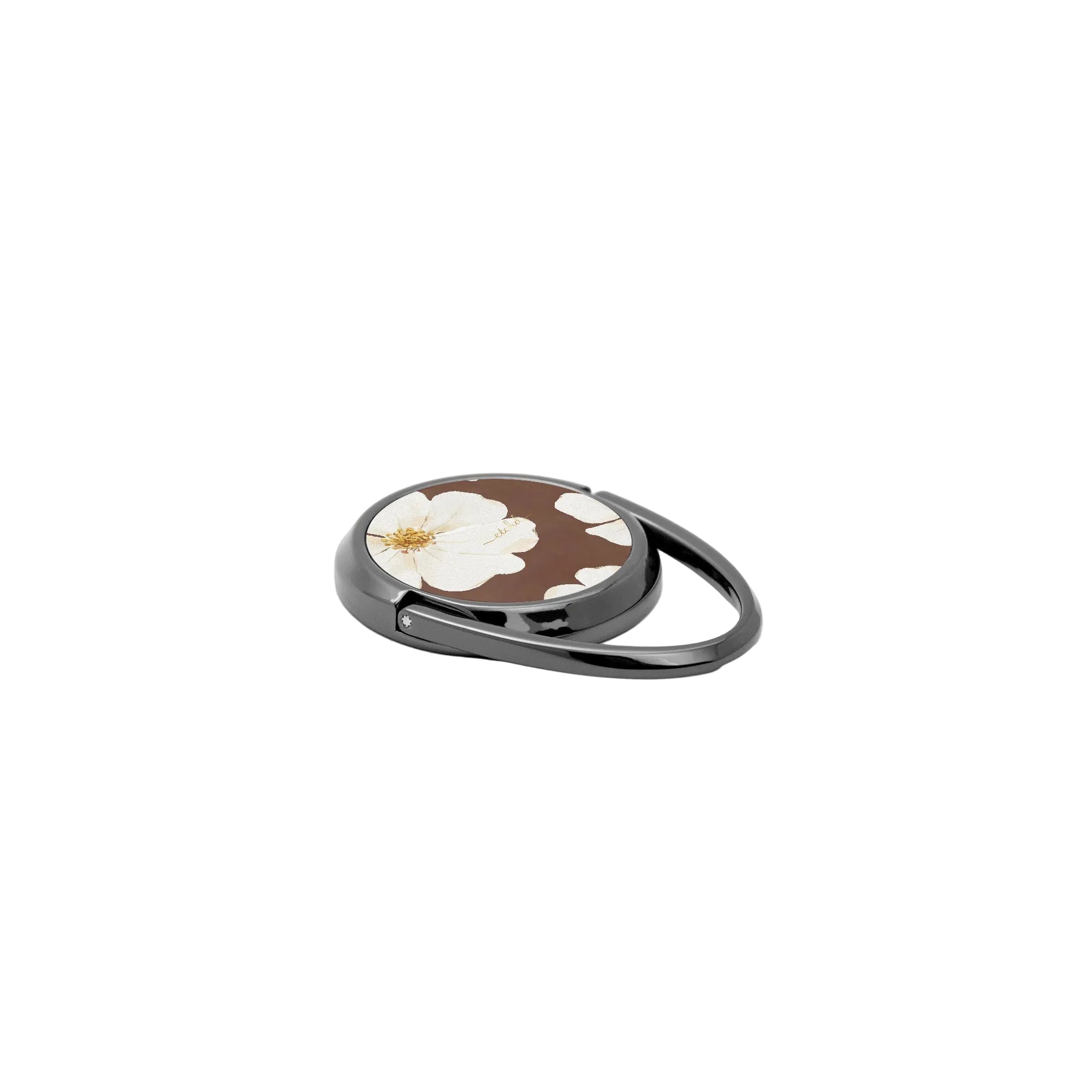 Mocha Blossom Phone Ring Holder by etchd, view 2
