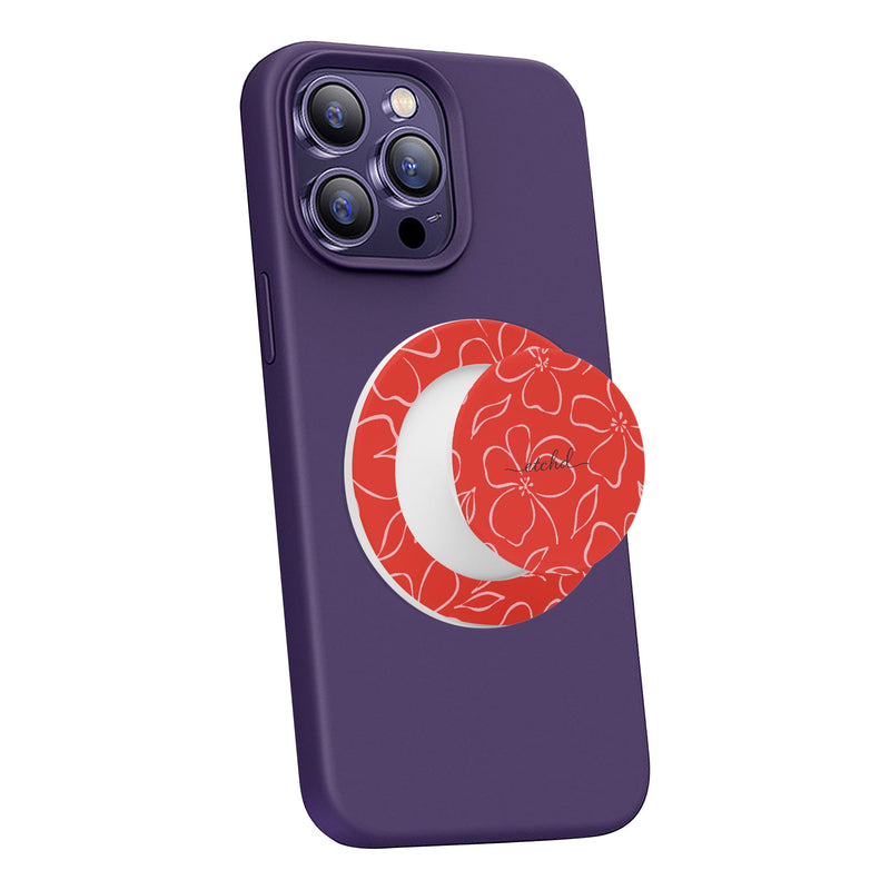 Poppy & Blush Floral Handyhalterung und Ständer-zoom-