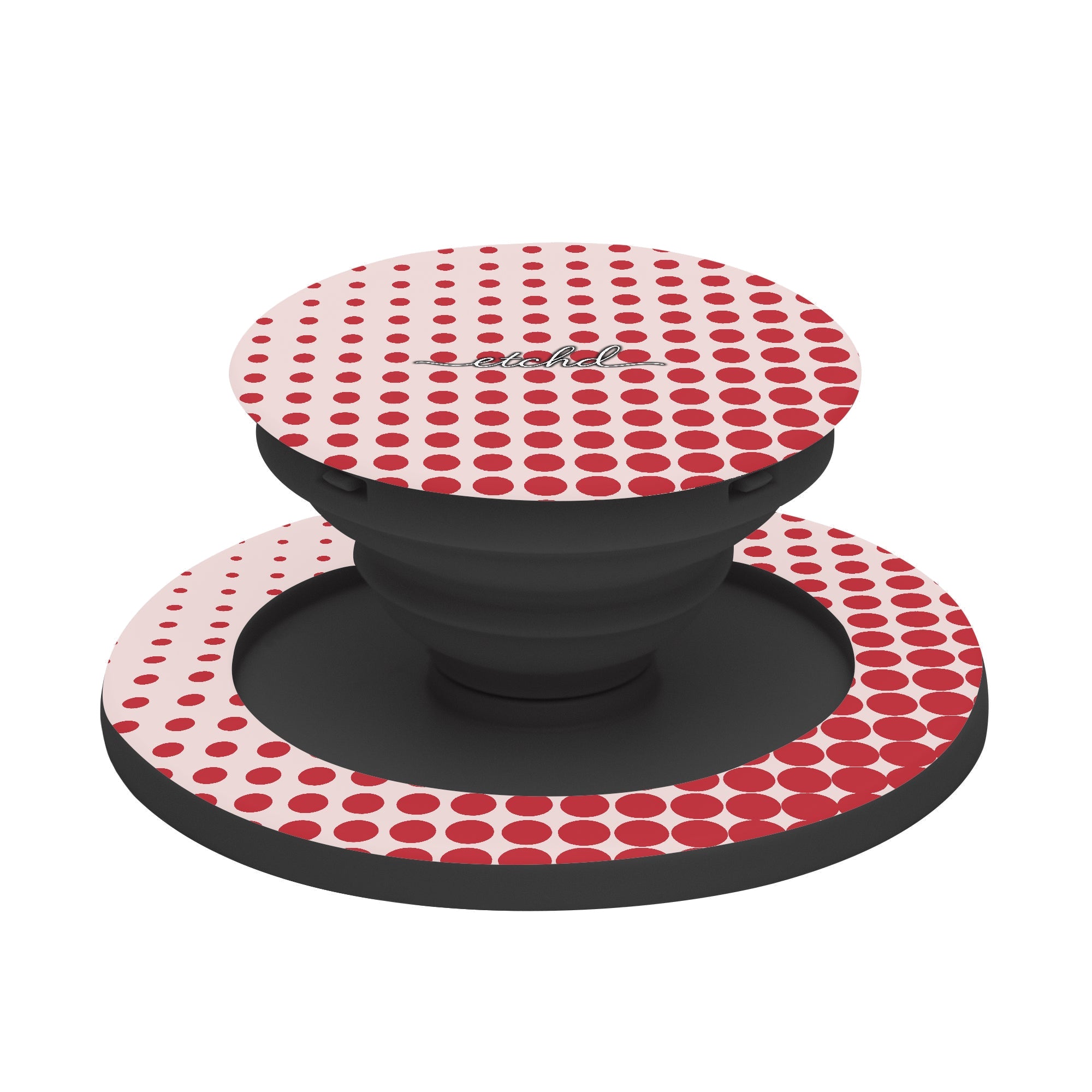 Cherry Halftone Phone Grip And Stand by etchd, view 6
