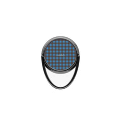 Cerulean & Espresso Gingham Phone Ring Holder by etchd, view 4