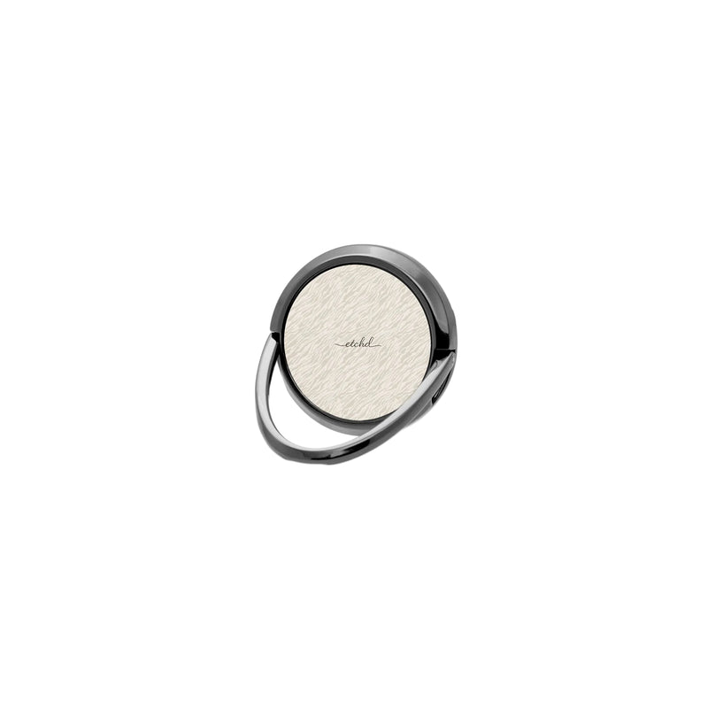 Beige Zebra Ring-Halterung-zoom-