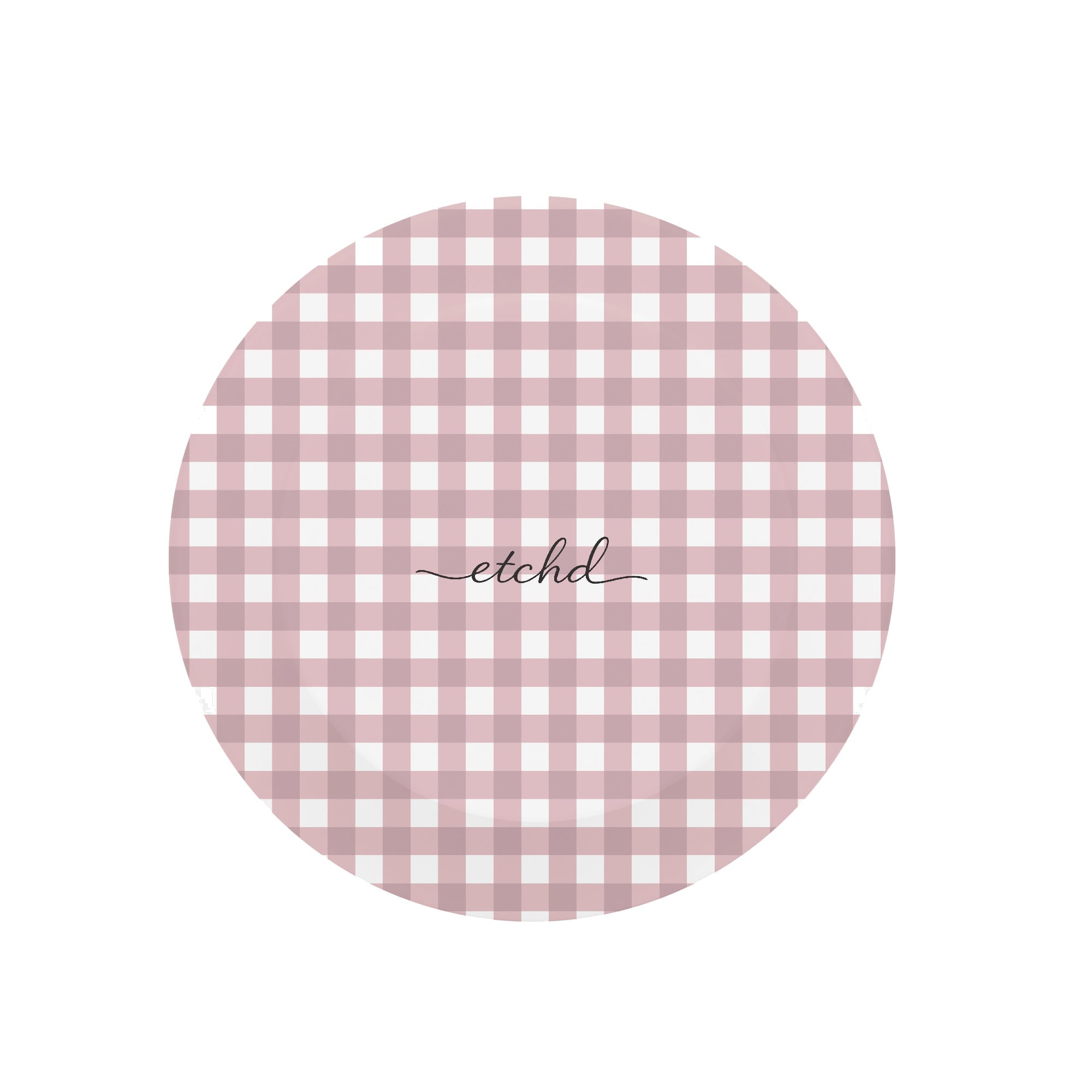 Pink Gingham Phone Grip And Stand by etchd, view 3