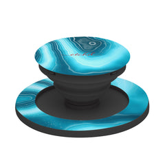Aquamarine Phone Grip And Stand by etchd, view 6