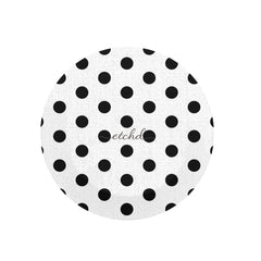 Black & White Polka Dot Phone Grip And Stand by etchd, view 2