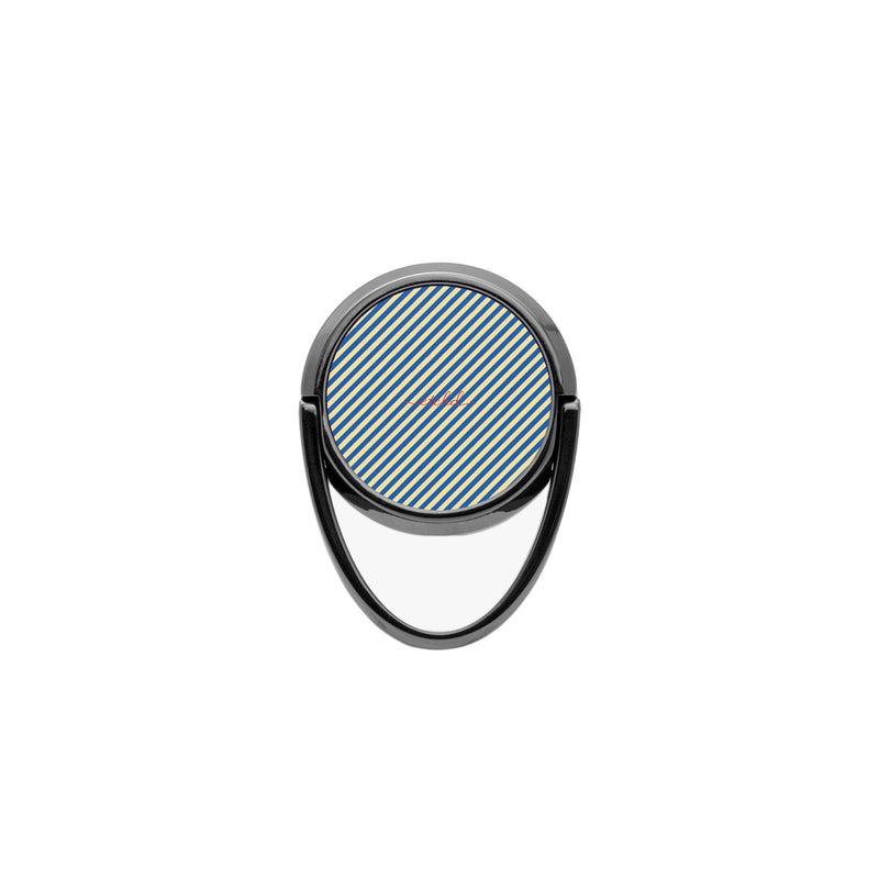 Cobalt And Butter Diagonal Handy-Ring-Halterung-zoom-