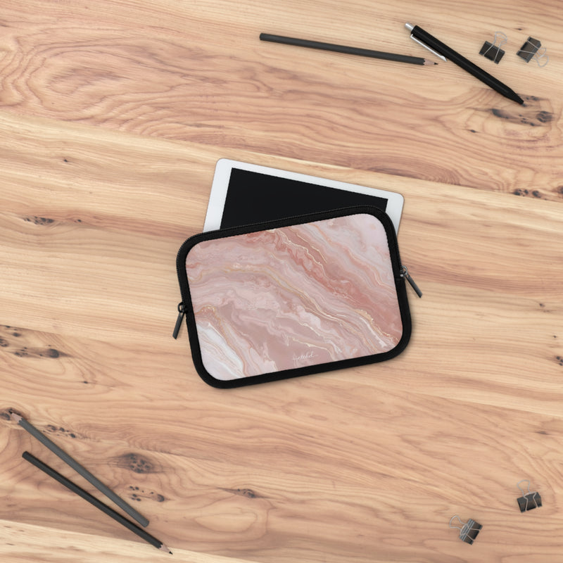 Rose Quartz Laptop Sleeve by etchd, view 14