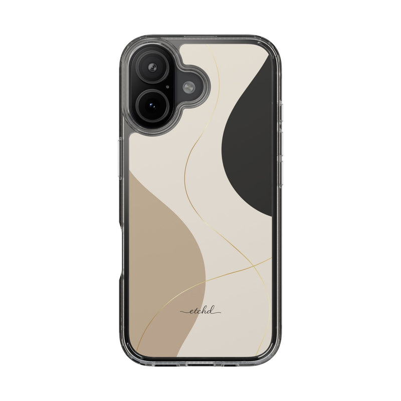 Neutral Curves Clear Phone Case-zoom-