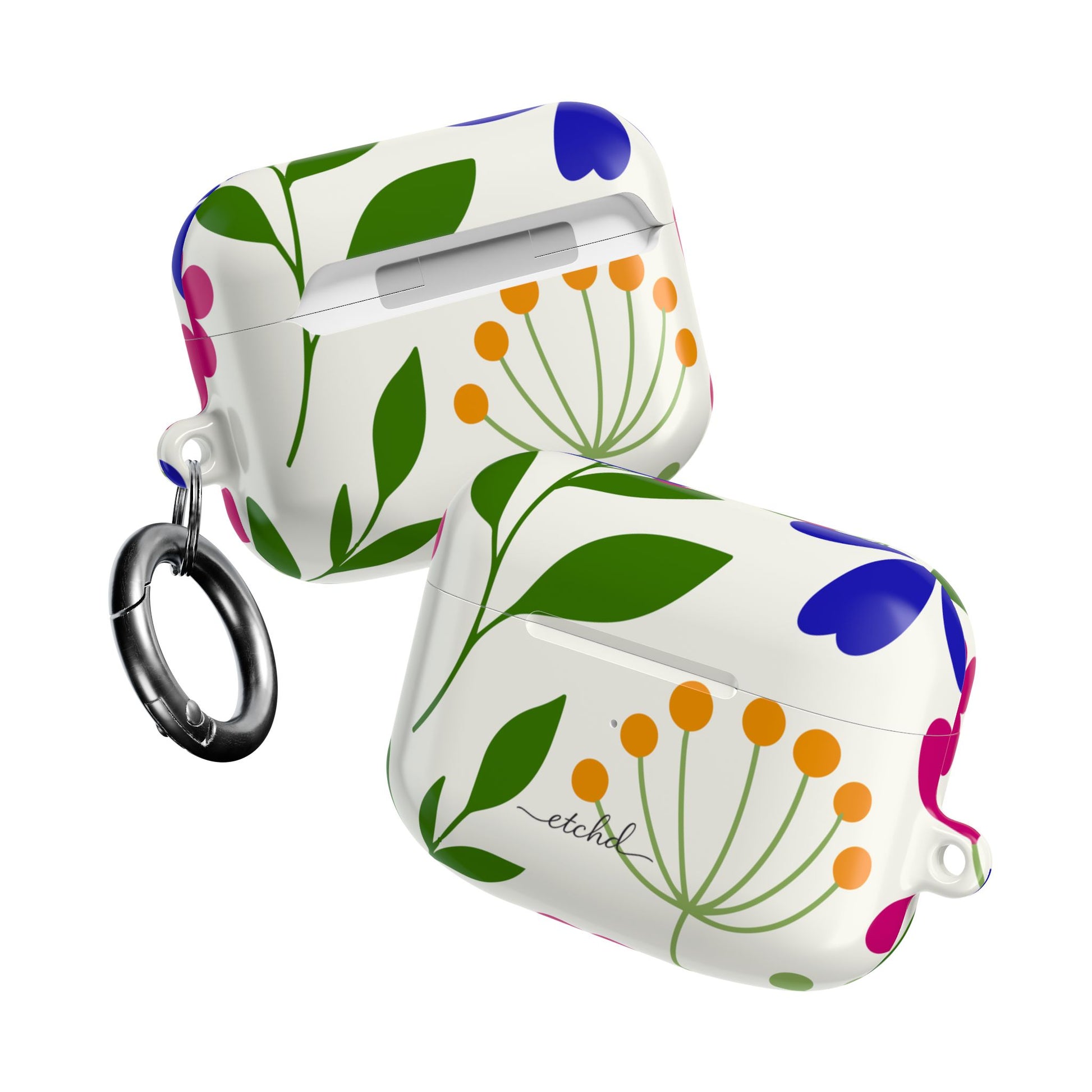Funky Floral AirPod Case by etchd, view 10