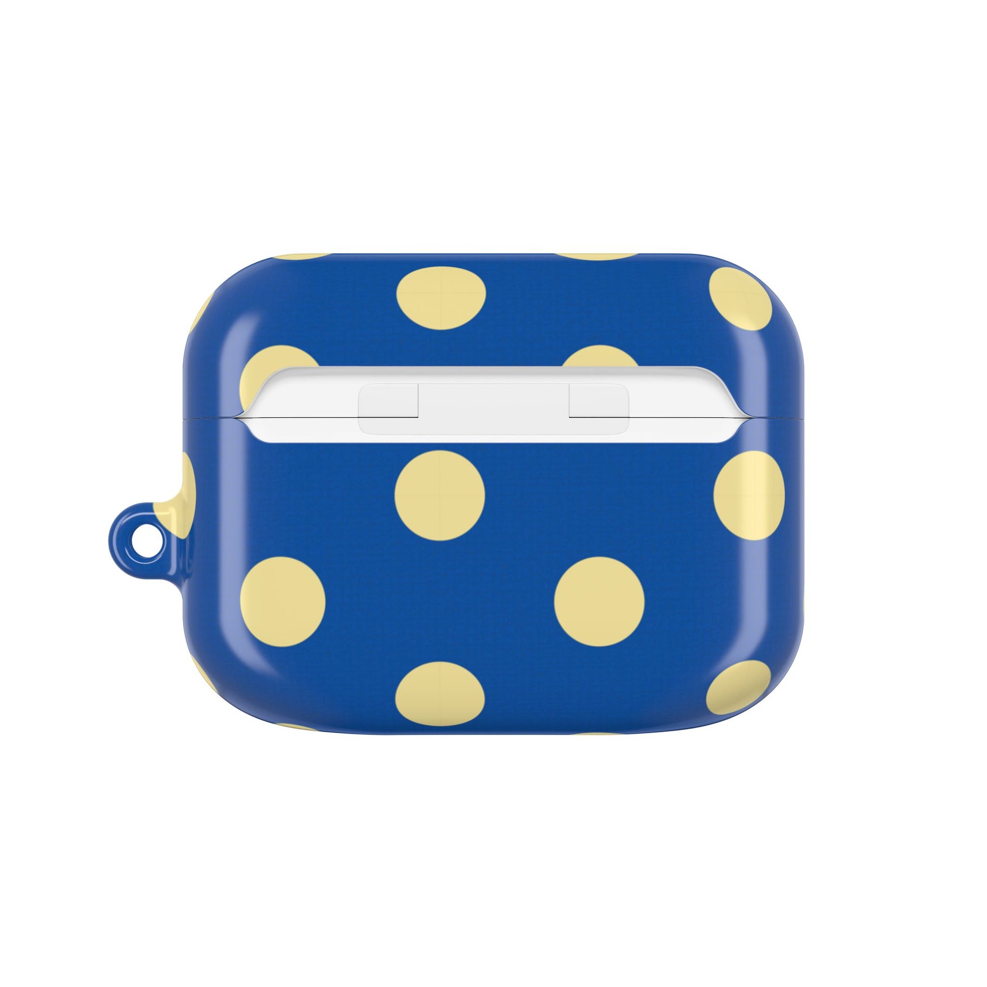 Butter & Cobalt Polka Dot AirPod Case by etchd, view 7