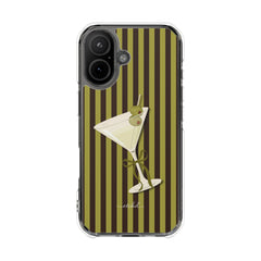 Martini Clear Magnetic Phone Case by etchd, view 13