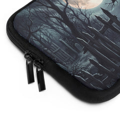 Midnight Cat Laptop Sleeve by etchd, view 12