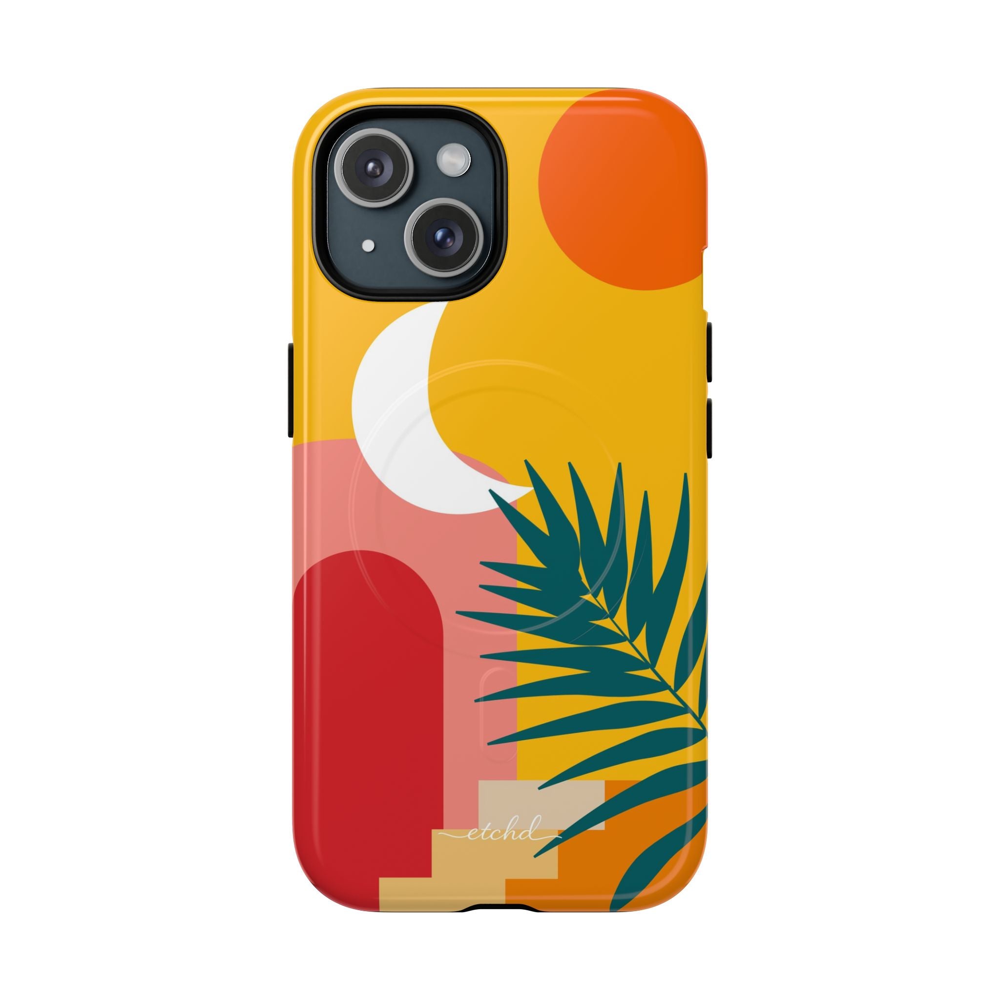 Tropical Sunset Magnetic Phone Case