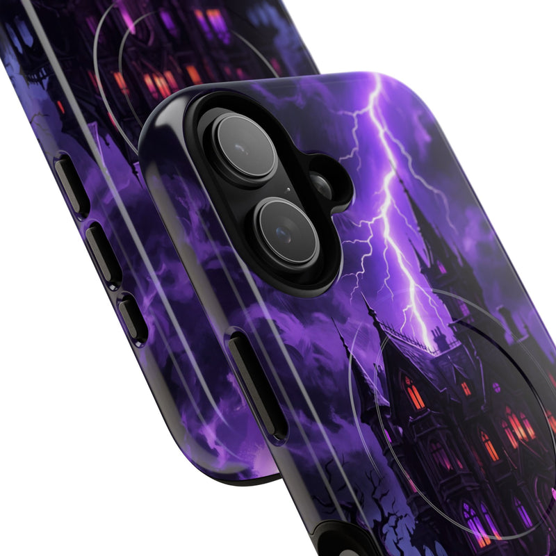 Violet Haunt Magnetic Phone Case by etchd, view 87