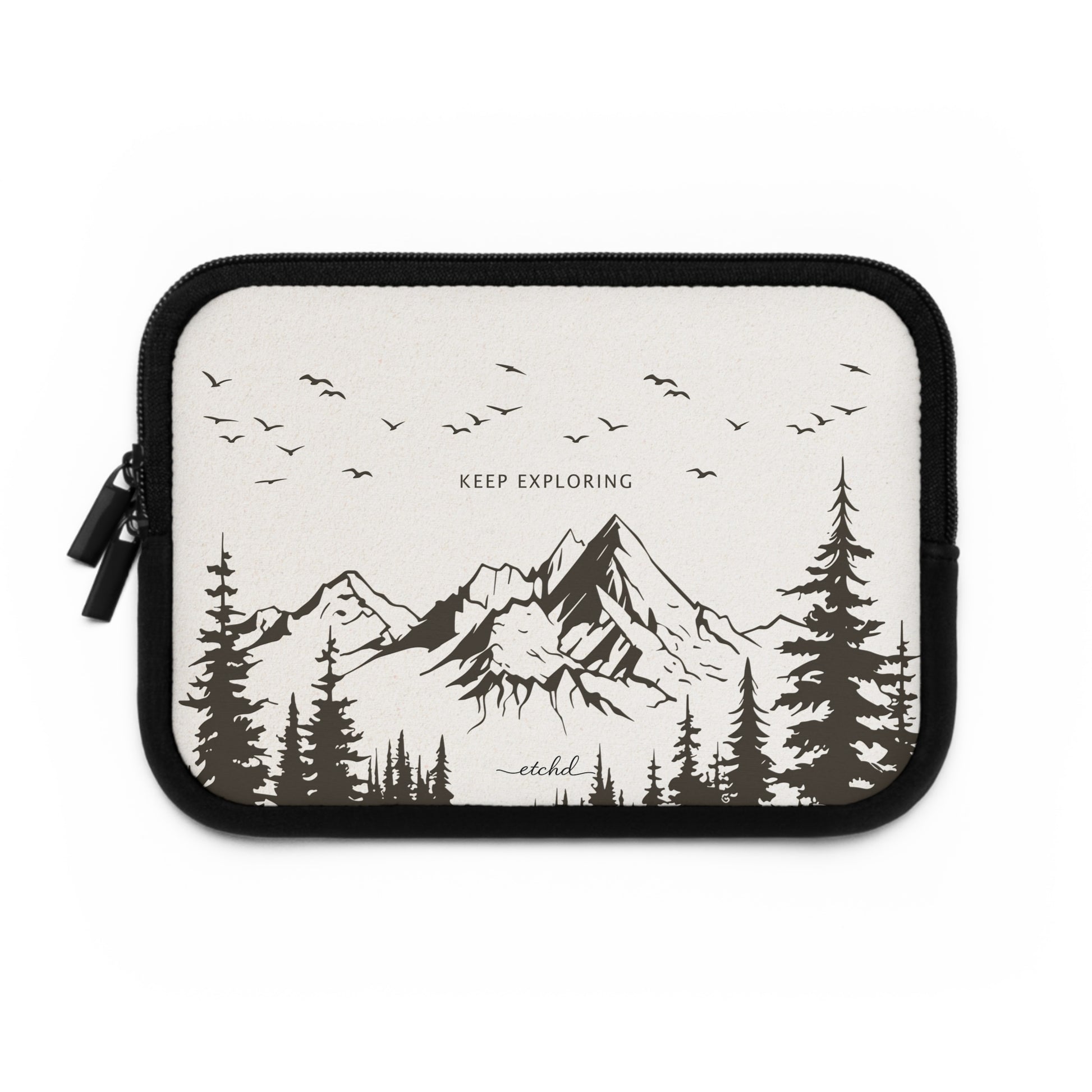 Explorer Laptop Sleeve by etchd, view 2
