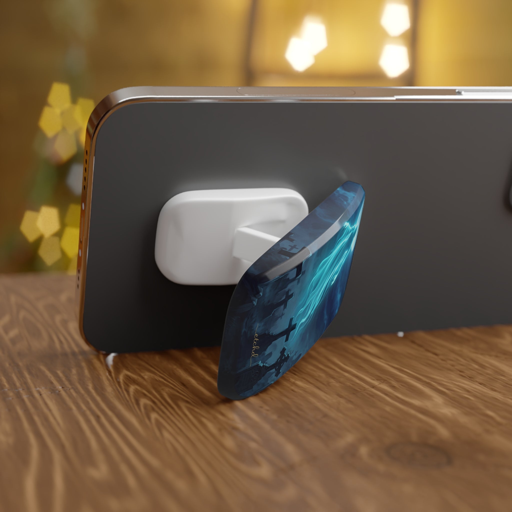Veiled Spirit Click-On Phone Grip by etchd, view 4