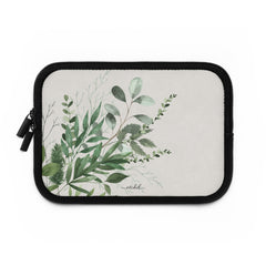 Botanical Leaf Laptop Sleeve by etchd, view 2