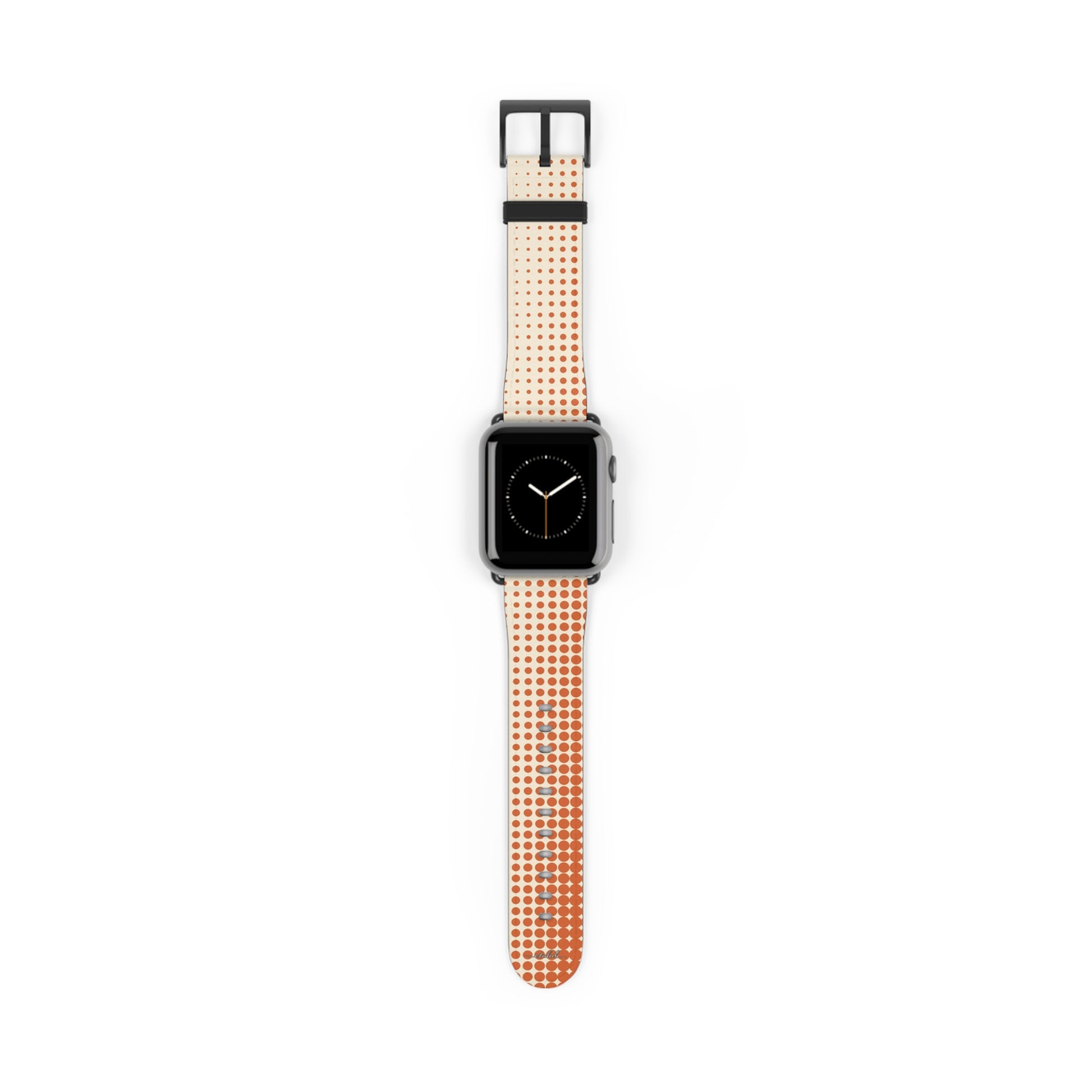 Tangerine Halftone Smartwatch-Armband-1