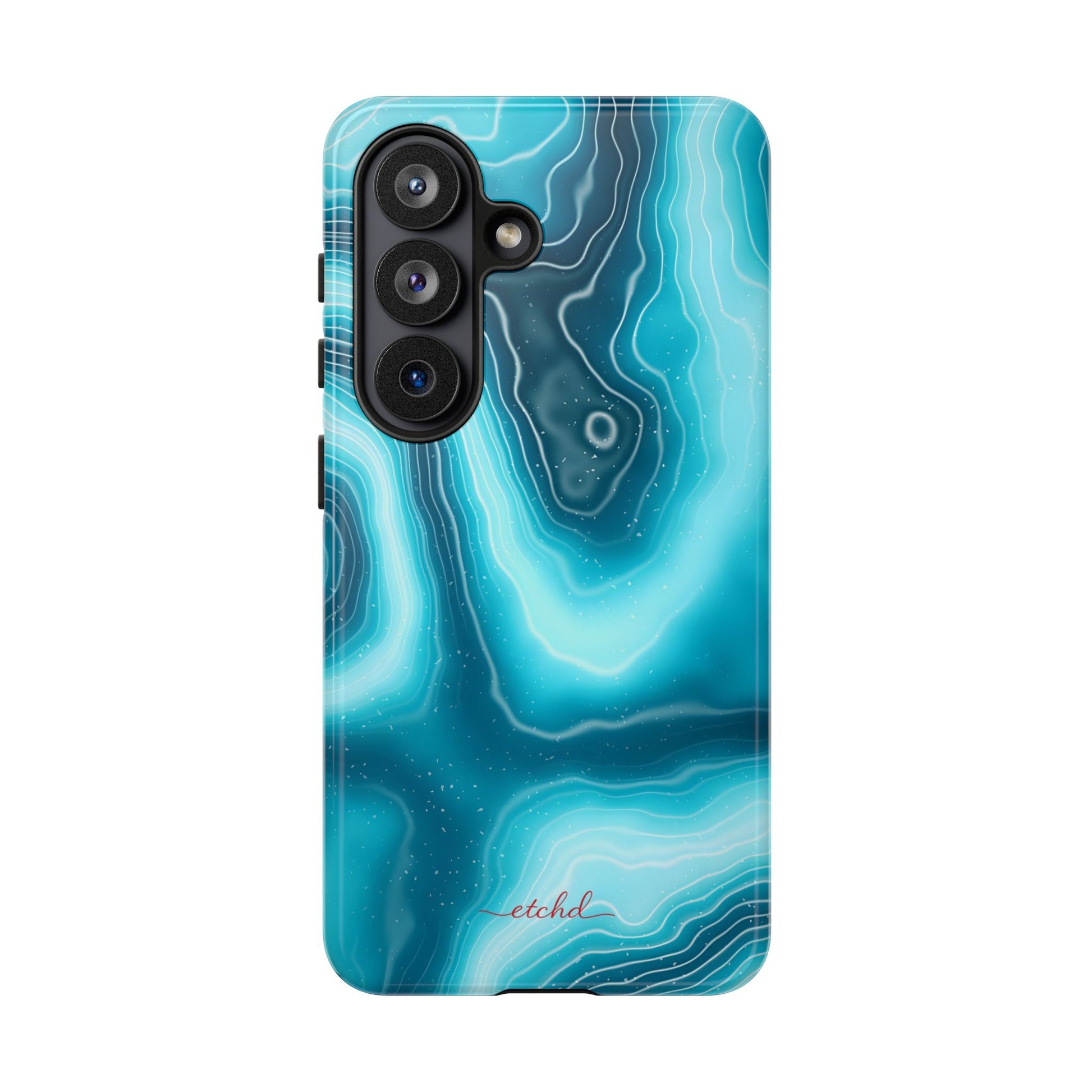 Aquamarine Phone Case by etchd, view 61