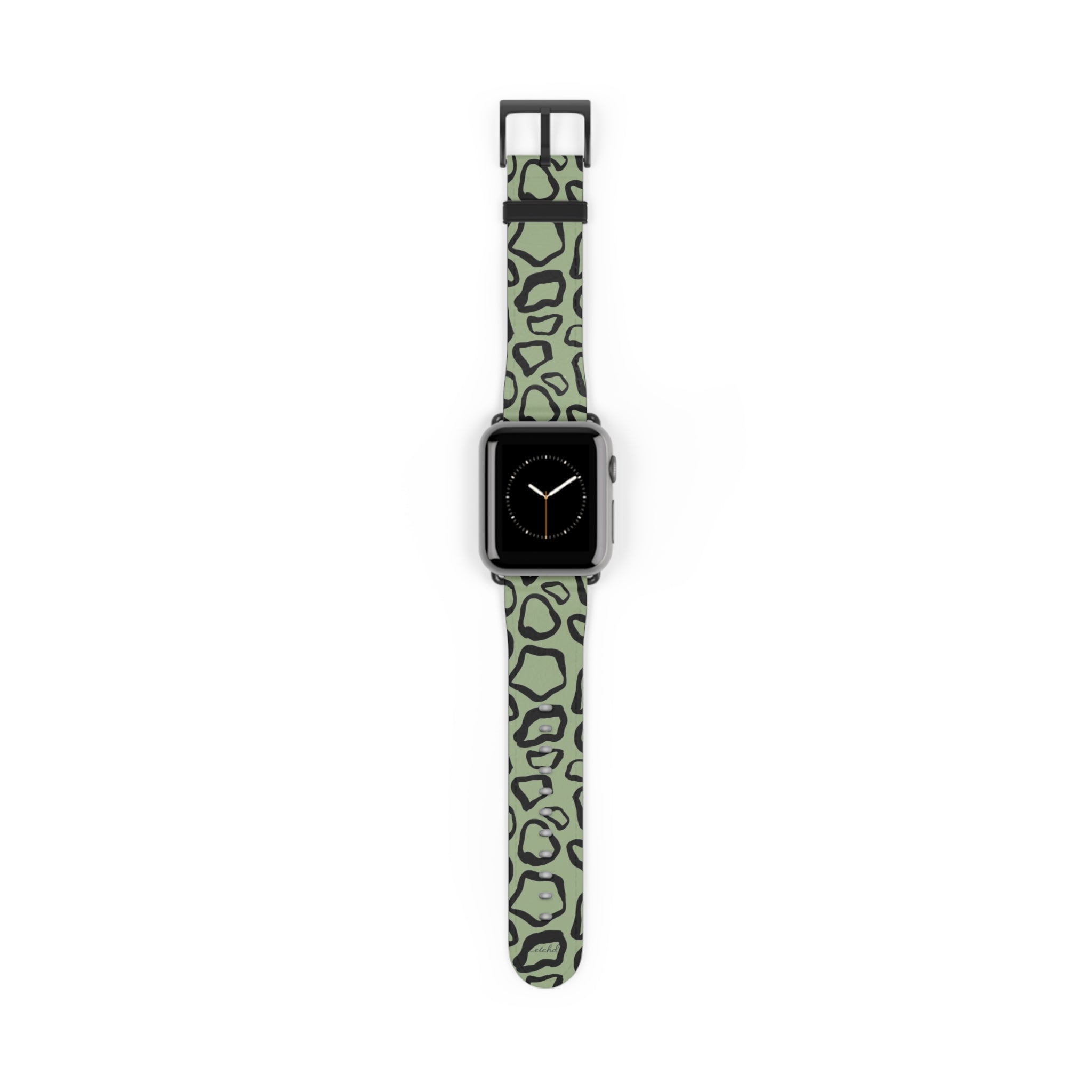Abstract Print Sage Smartwatch Strap by etchd